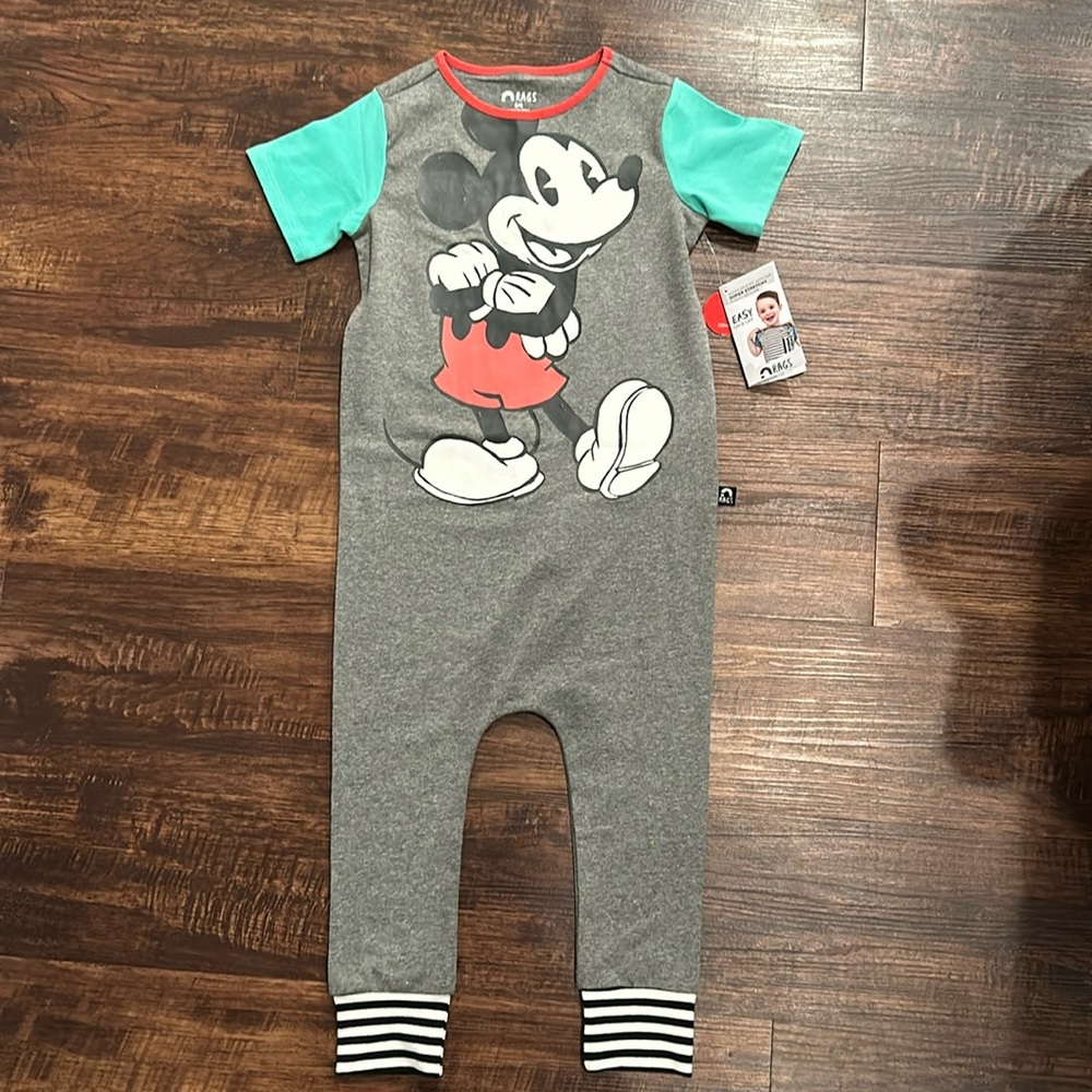 Rags to Raches Mickey romper